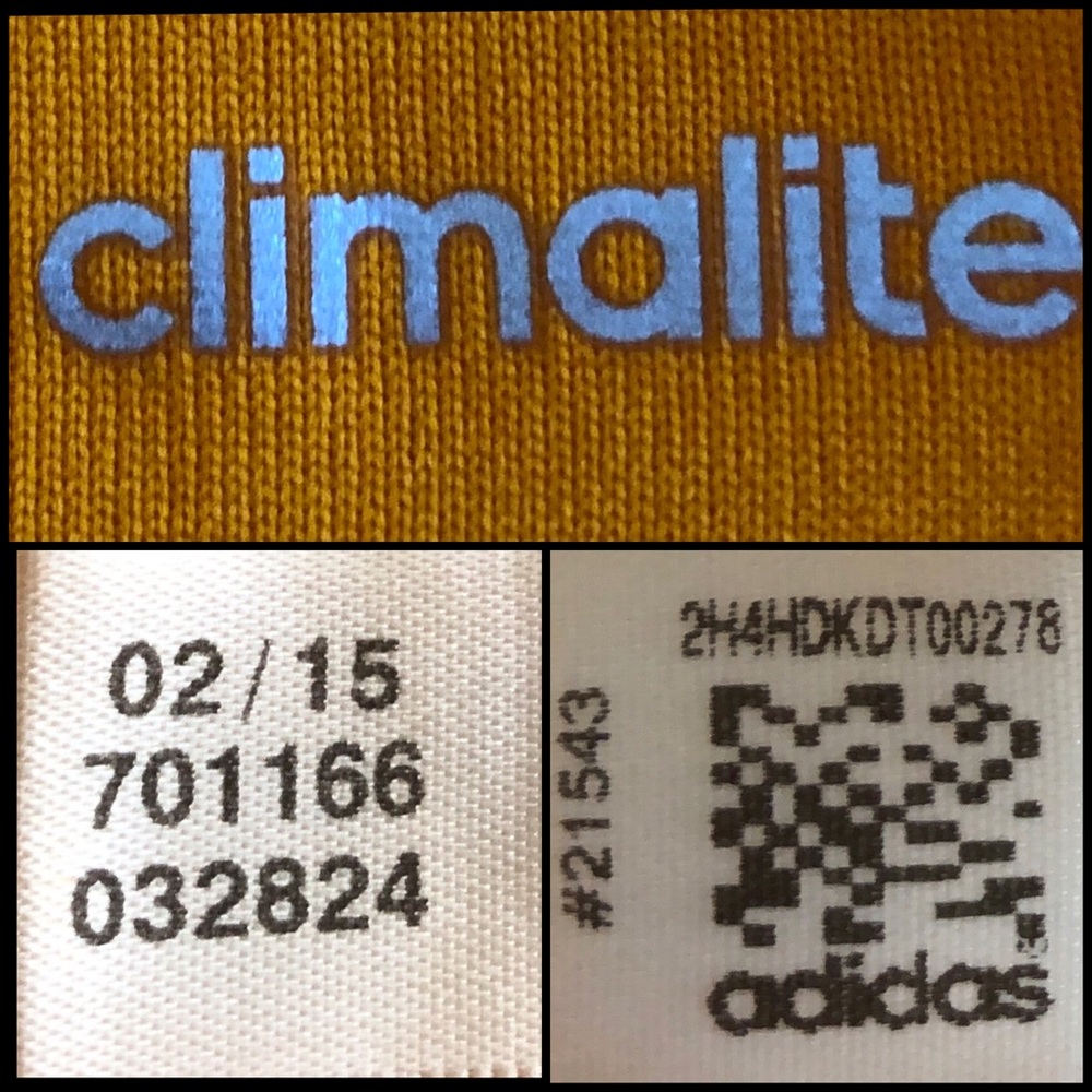 🌟BOYS ADIDAS CLIMATE SHORT SLEEVE TEE L(14-16) - Picture 7 of 8